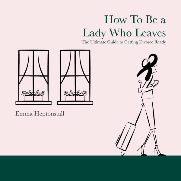audio book cover how to be a lady who leaves