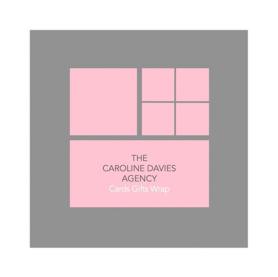 the caroline davies agency logo design