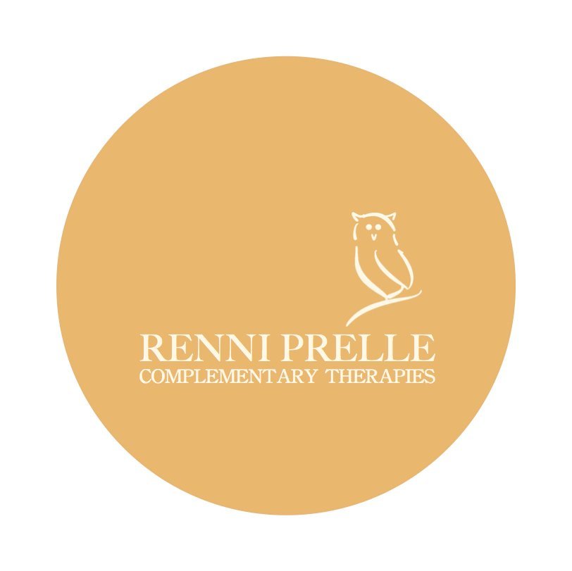 renni prelle complementary therapies logo design