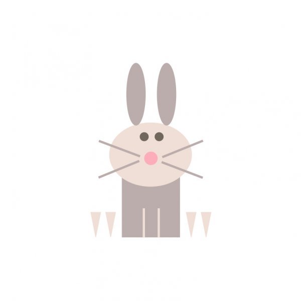 Pocket Mirror Rabbit