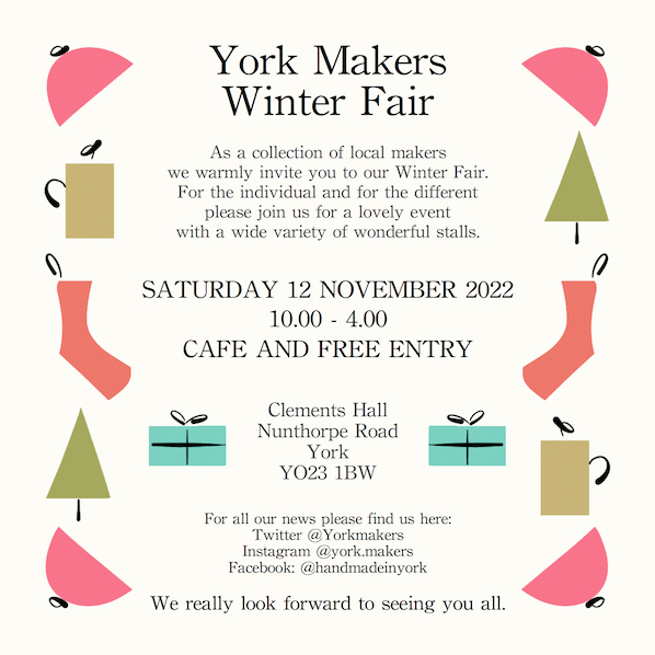 york makers winter fair flyer